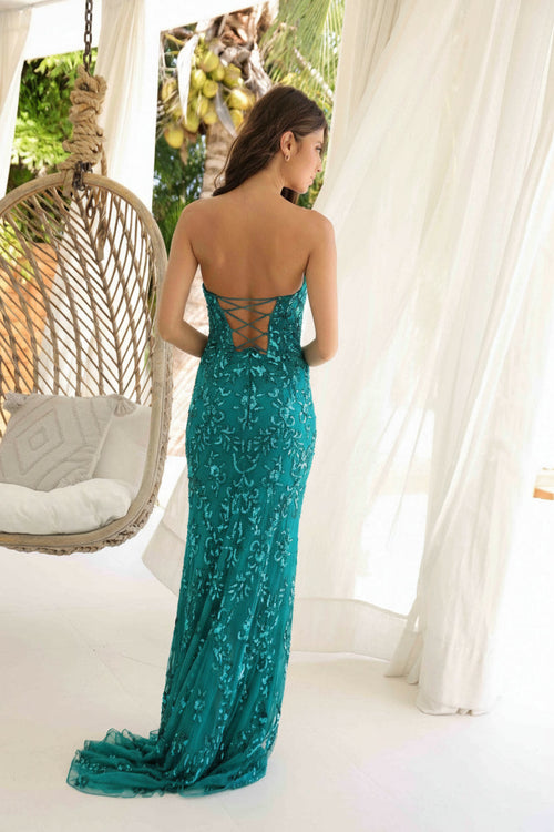 Primavera Couture 4347 Beaded Prom Dress