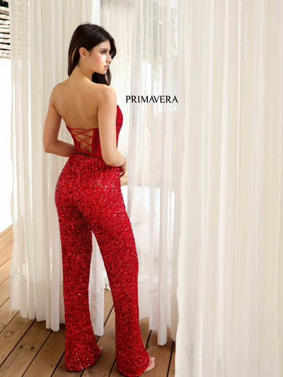 Primavera Couture 4383 Fitted Long Formal Jumpsuit
