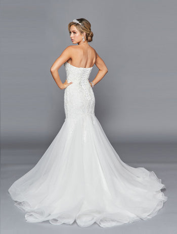 DeKlaire 440 Strapless Mermaid Wedding Dress