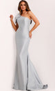 Jovani 44176 - One Shoulder Mermaid Gown in Indigo