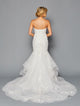DeKlaire 445 Mermaid Wedding Dress with Scoop Neckline