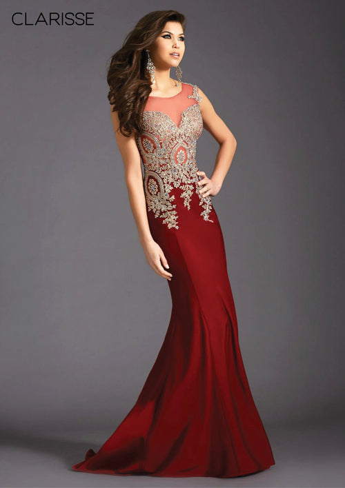 Clarisse BlackGold Dress