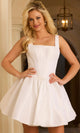 Chic Square-Neck Homecoming Dress – Jovani 45212