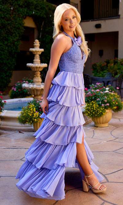 Primavera Couture Black Prom Dresses