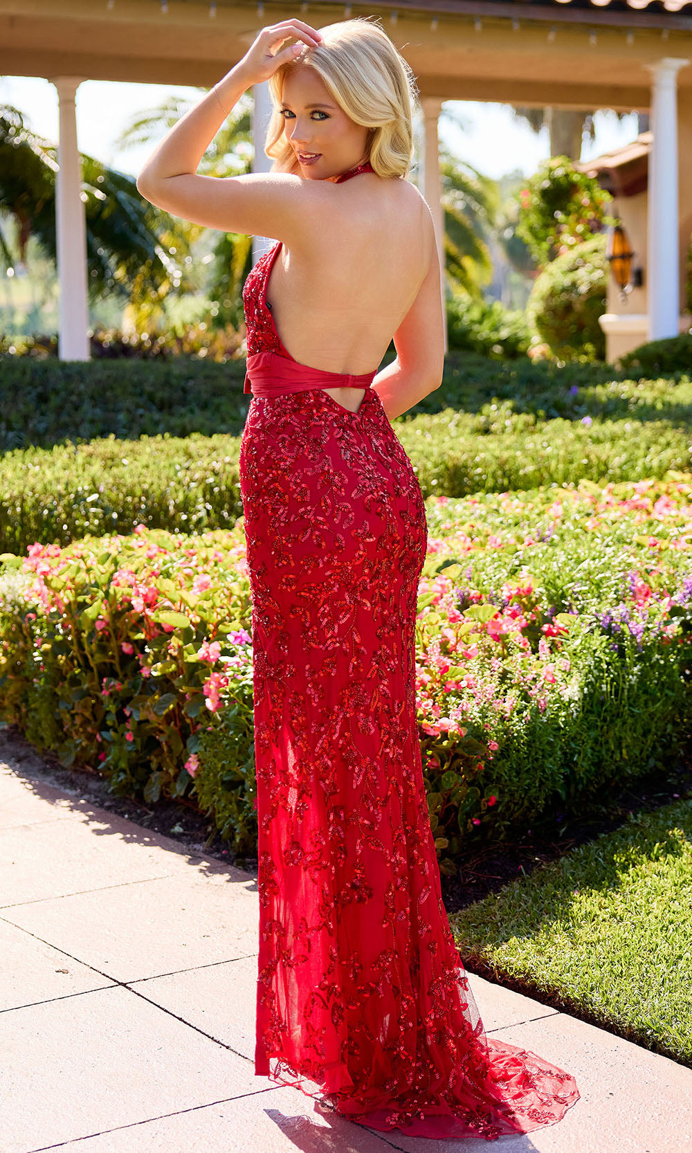 Primavera Couture Black Prom Dresses