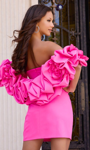 Vestido corto y elegante para el regreso a casa – Jovani 45652