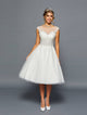 DeKlaire Bridal 460 Short A-Line Wedding Dress