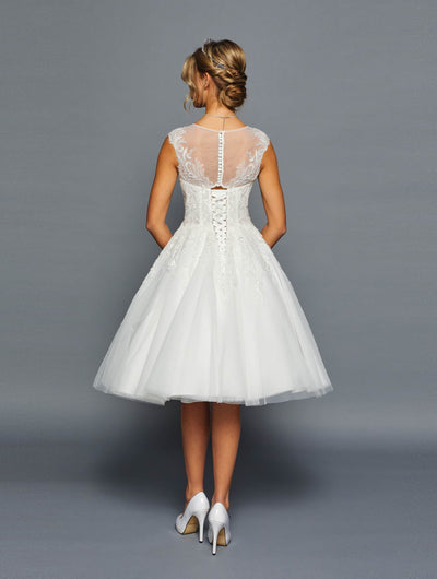 DeKlaire Bridal 460 Short A-Line Wedding Dress