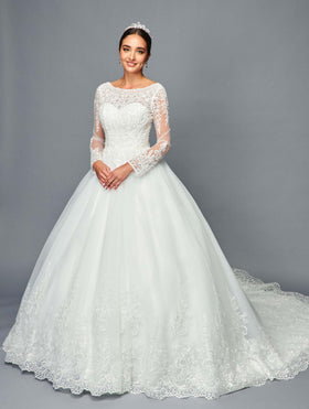 Modest Wedding Dresses | Bridal Gown by 464