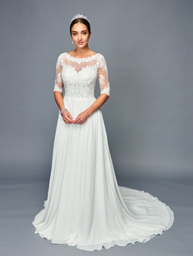 Modest Wedding Dresses | Bridal Gown by 468