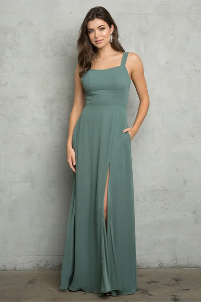 Eva USA 3485 Plus Size Black Funeral Dress for Women & Ladies