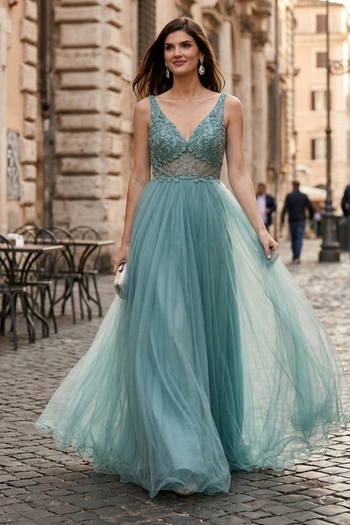 May Queen DUSTY BLUE Dress