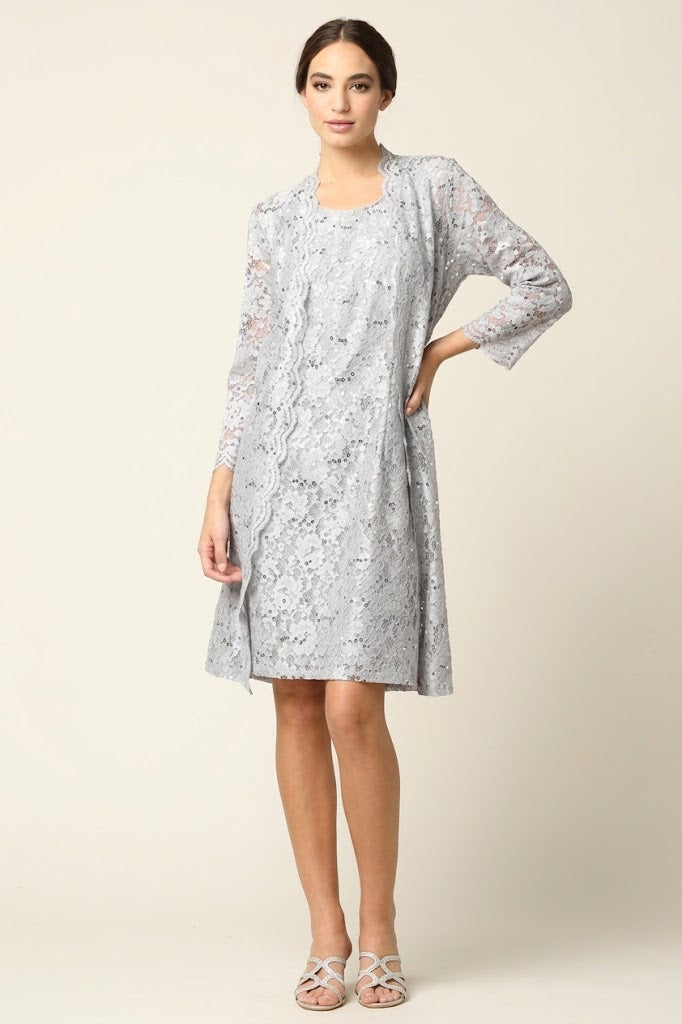 Eva USA Champagne Mother of the Bride Dress