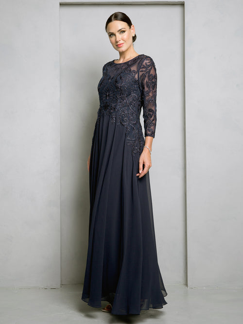 Eva USA 5248 Long Formal Mother of the Bride Dress