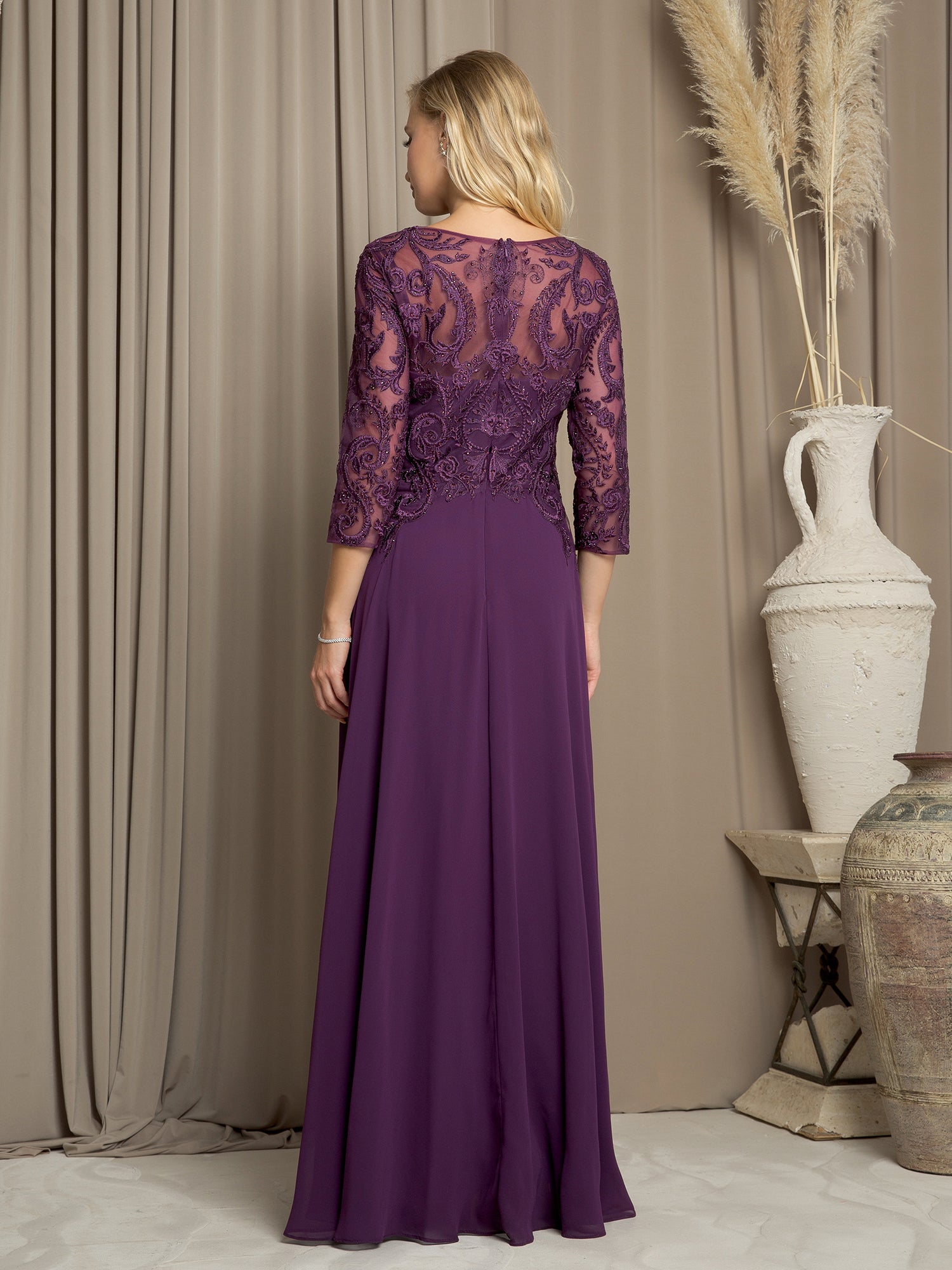 Eva USA 5248 Long Formal Mother of the Bride Dress