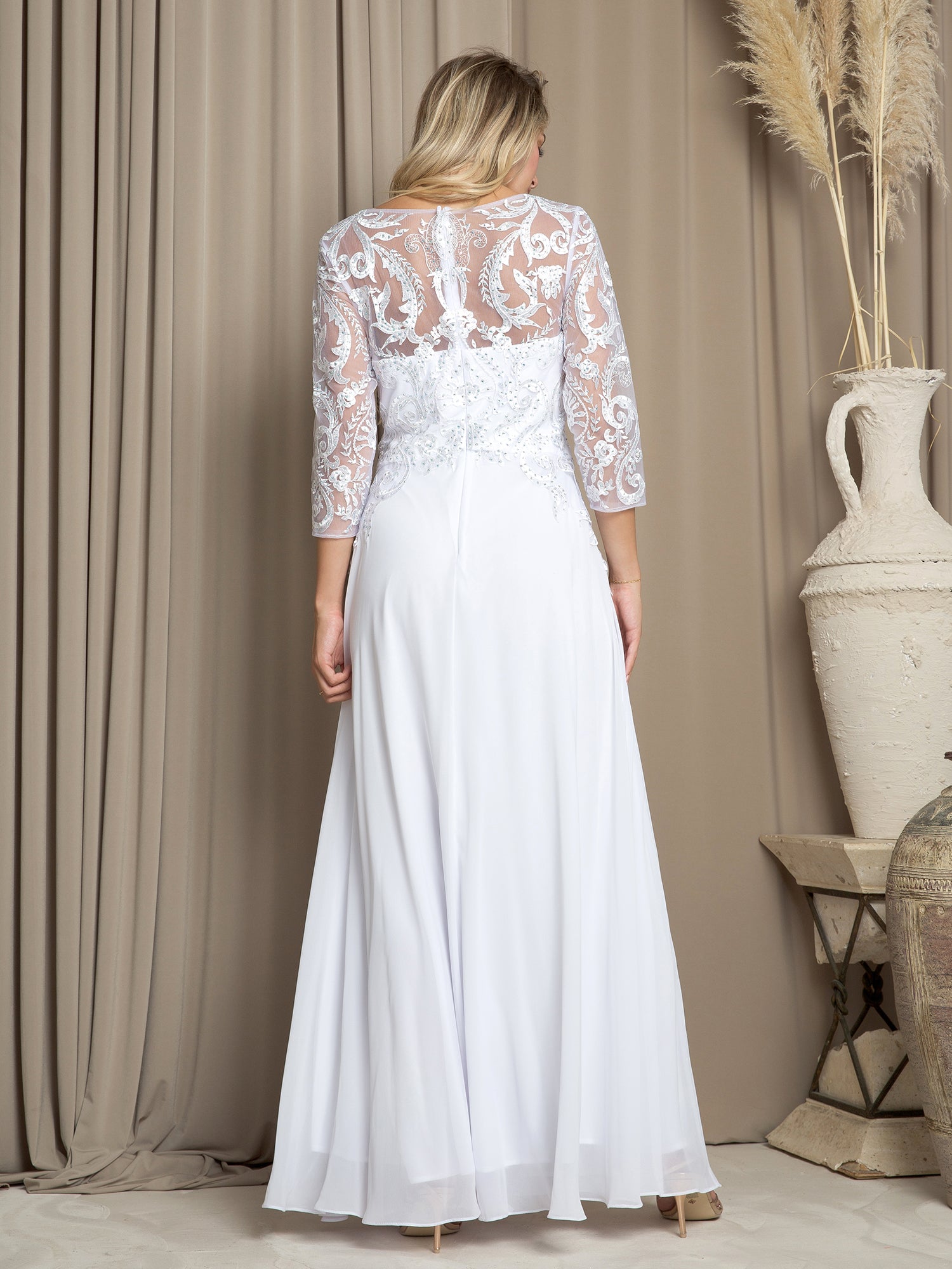 Eva USA 5248 Long Formal Mother of the Bride Dress