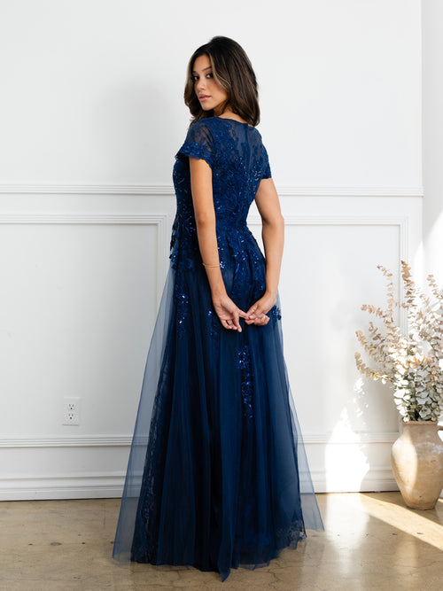 Eva USA 5261 A-Line Mother of the Bride Dress