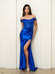 Prom Dresses Long Formal Beaded Corset Prom Dress Royal