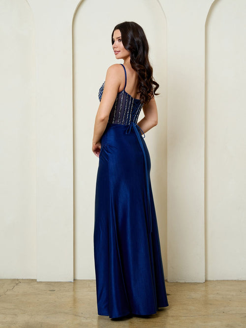 Eva USA Navy Prom Dresses