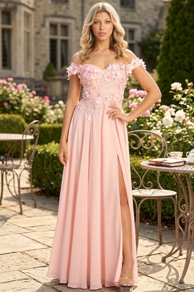 Royal Queen RQ7942 Floral Bridesmaid Dress