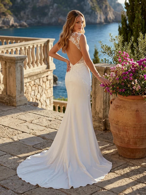 Clarisse Ivory/Ivory Dress