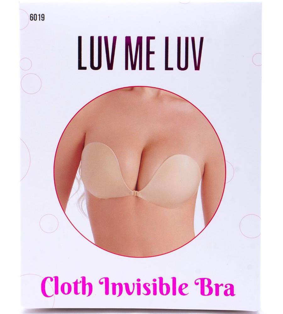 LUV ME LUV Invisible Bra – Strapless Backless Bra A–D Cups Nude / A