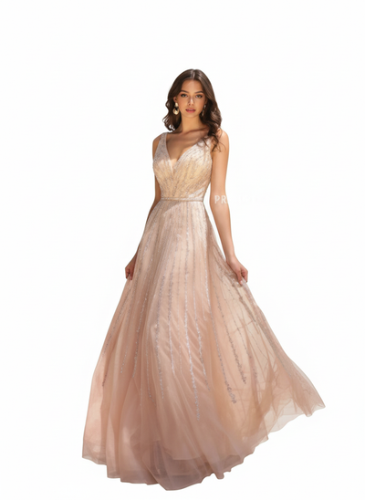 Primavera Couture 12116 A-Line Long Formal Beaded Prom Gown