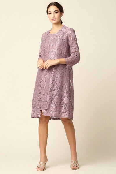Eva USA Champagne Mother of the Bride Dress