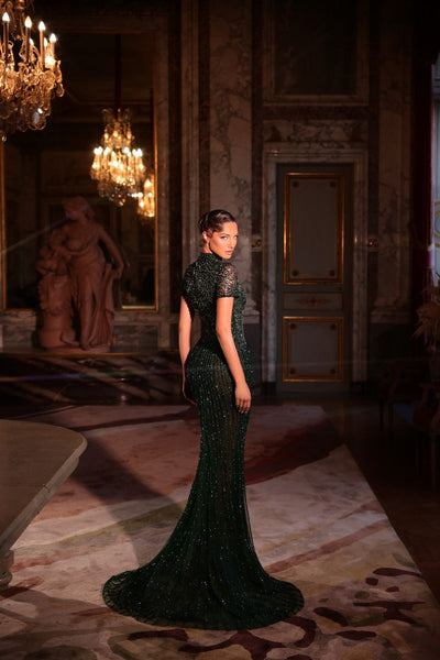 Chic and Holland FOREST GREEN Dress