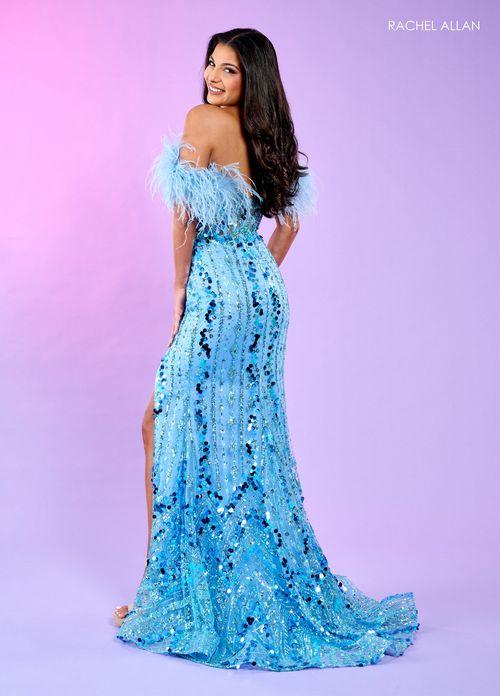 Rachel Allan LILAC dress