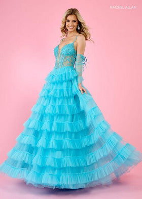 Rachel Allan 70576 Tulle Prom Dress