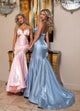 Rachel Allan 70706 Satin Fitted Cutout Gown