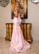 Rachel Allan 70706 Satin Fitted Cutout Gown