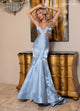 Rachel Allan 70706 Satin Fitted Cutout Gown