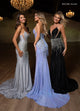 Rachel Allan 70742 Beaded Strapless Mermaid Dress
