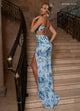 Rachel Allan 70752 Beaded Sleeveless Slit Gown