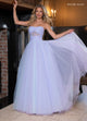 Rachel Allan 70761 Tulle Strapless A-line Gown