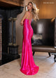 Rachel Allan 70780 Beaded Sleeveless Slit Gown