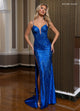 Rachel Allan 70850 Beaded Satin Sleeveless Gown