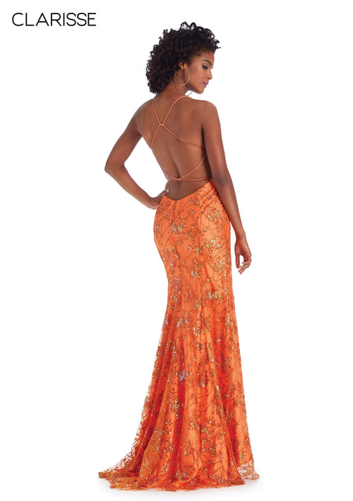 Clarisse CrazyOrange Dress