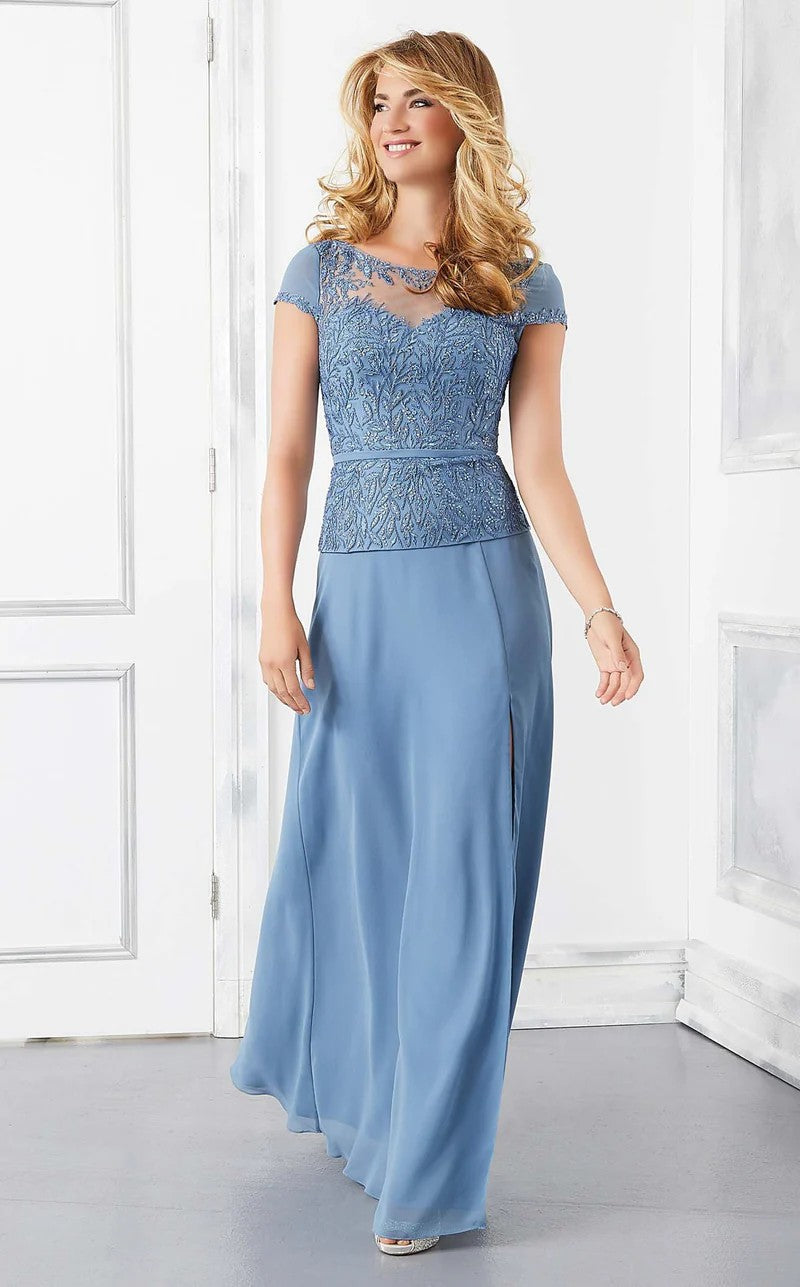 Mother of the Bride Dresses Mother of the Bride Long Formal A Line Dress Slate