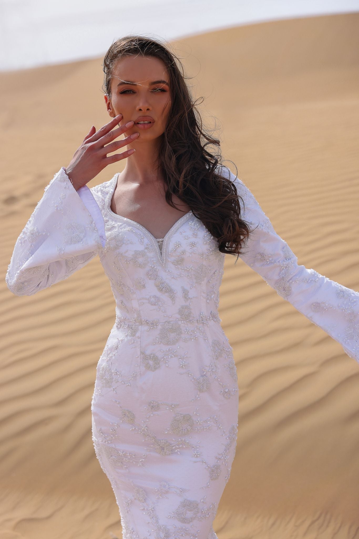 Chic and Holland BLUSH Bridal dress