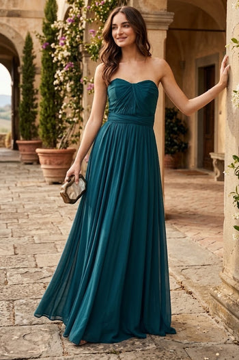 Eva USA 3316 Convertible Long Bridesmaids Dress