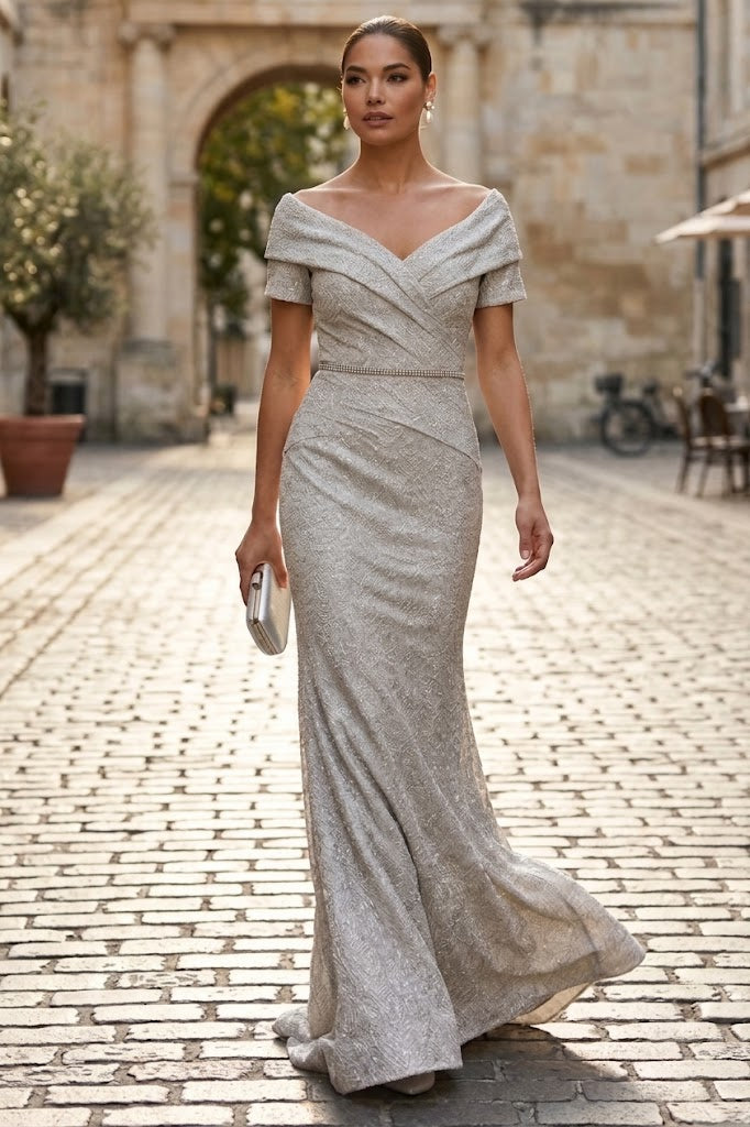 Terani Couture 1921M0727 Formal Pageant Off-Shoulder Long Evening Premium Dress