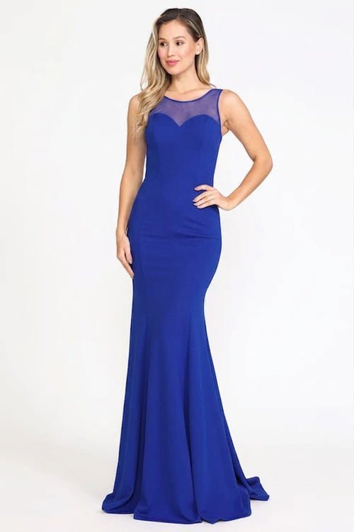 Vestido formal de hermandad para Rush de Poly USA 8148, traje largo