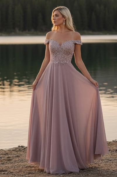 Red Bridesmaid Dresses in Satin and Plus Size Gowns by MQ1602