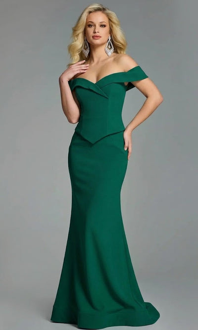 Elegant Off Shoulder Sheath Evening Gown By Jovani 44861