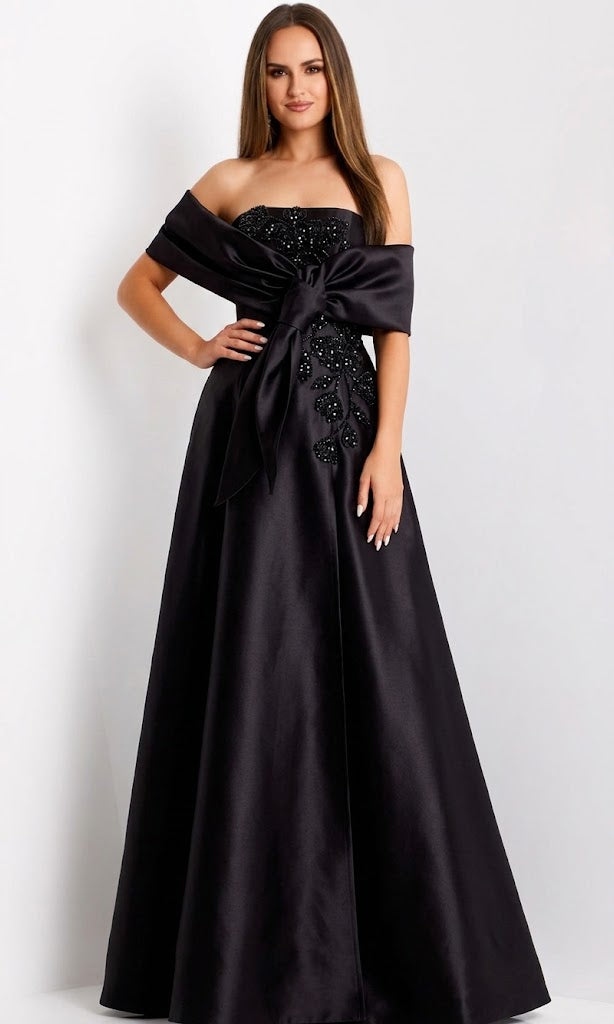 Jovani 44352 - Elegant Strapless Evening Gown