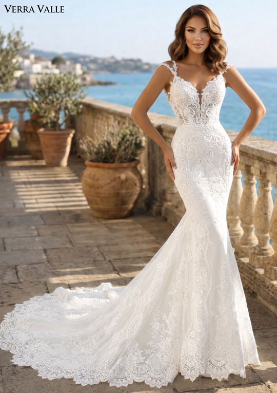 Clarisse Ivory/Ivory Dress