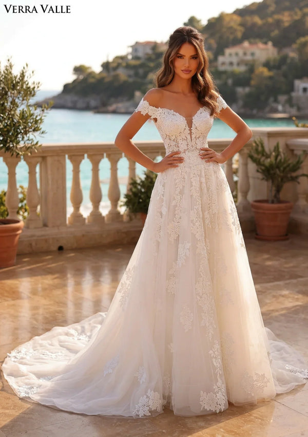 Clarisse Ivory/Ivory dress